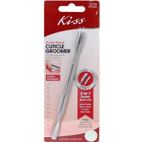 KISS DOUBLE ENDED CUTICLE GROOMER CPU02